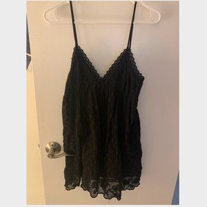 Zara - Black babydoll dress